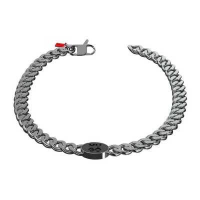 бижутерия,hugo,10275972,necklace,silver,(black)