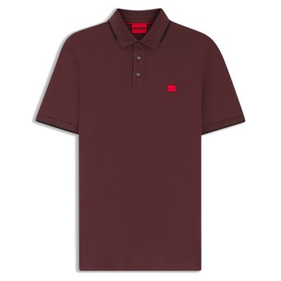 дамски,блузи,с,яка,мъжки,блузи,с,яка,hugo,deresino232,10231467,01,short,sleeve,polo,brown,(open,brown)