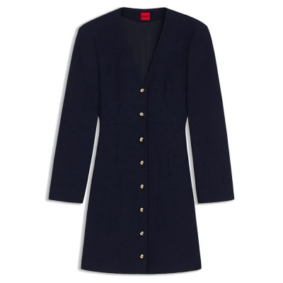 рокля,дамски,поли,и,рокли,hugo,kanegi,10276627,long,sleeve,dress,blue,(navy)