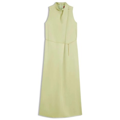 рокля,дамски,поли,и,рокли,hugo,kewina,10263720,sleeveless,long,dress,beige,(medium,beige)