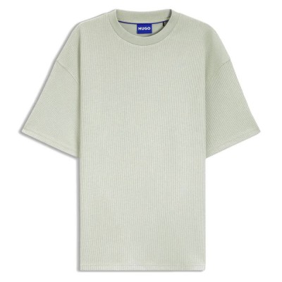 тениска,мъжки,тениски,дамски,тениски,hugo,nuwaffle,10268873,blue,short,sleeve,t,shirt,beige,(open,green)