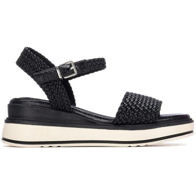 сандали,на,платформа,дамски,сандали,и,чехли,xti,145251,wedge,sandals,black,(black)
