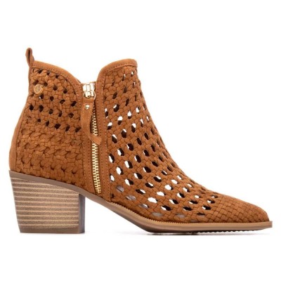дамски,боти,мъжки,боти,xti,145267,heel,booties,brown,(camel)