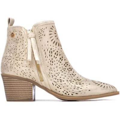 дамски,боти,мъжки,боти,xti,145327,heel,booties,golden,(gold)
