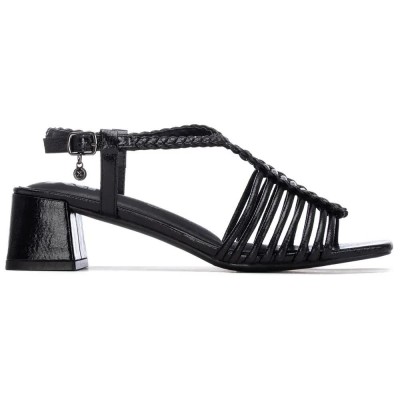сандали,дамски,сандали,и,чехли,xti,145433,heel,sandals,black,(black)