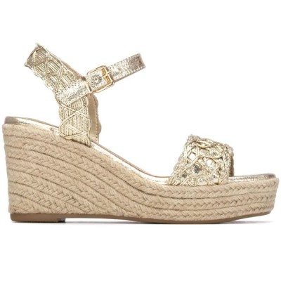сандали,на,платформа,дамски,сандали,и,чехли,xti,145453,wedge,sandals,golden,(gold)