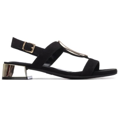 сандали,дамски,сандали,и,чехли,xti,145493,heel,sandals,black,(black)