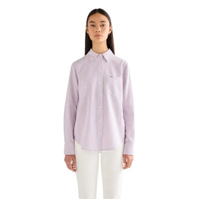 риза,с,дълъг,ръкав,дамски,ризи,мъжки,ризи,wrangler,1,pocket,regular,fit,long,sleeve,shirt,purple,(bellflower)