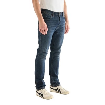 дънки,мъжки,панталони,дамски,панталони,wrangler,112377818,larston,slim,fit,jeans,blue,(faded)