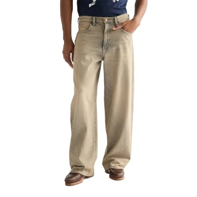 дънки,мъжки,панталони,дамски,панталони,wrangler,112377845,baggy,wide,leg,jeans,beige,(rock,wash)