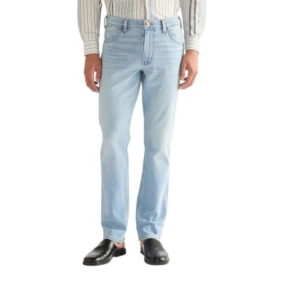 дънки,мъжки,панталони,дамски,панталони,wrangler,112378688,greensboro,regular,fit,jeans,blue,(firelight)