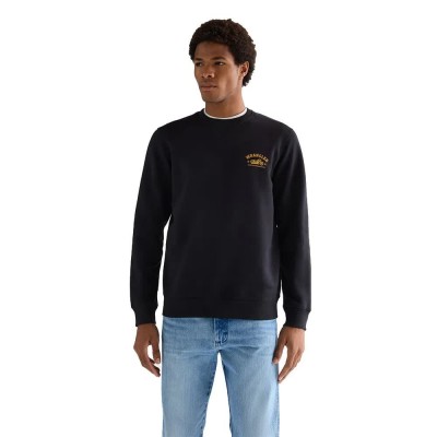 блуза,мъжки,пуловери,wrangler,americana,crew,sweatshirt,black,(black)