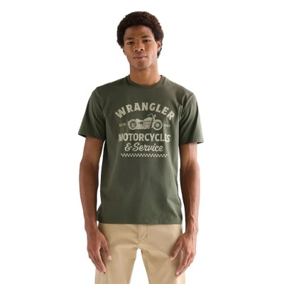 тениска,мъжки,тениски,дамски,тениски,wrangler,americana,short,sleeve,t,shirt,green,(deep,depths)
