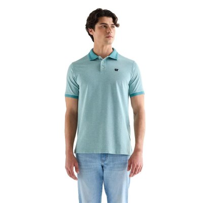 дамски,блузи,с,яка,мъжки,блузи,с,яка,wrangler,refined,short,sleeve,polo,blue,(brittany,blue)