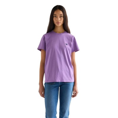 тениска,мъжки,тениски,дамски,тениски,wrangler,sign,off,short,sleeve,t,shirt,purple,(bellflower)