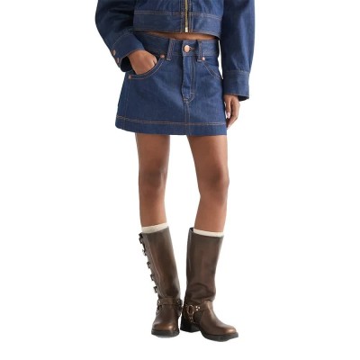 пола,дамски,поли,и,рокли,wrangler,super,denim,skirt,blue,(raw)