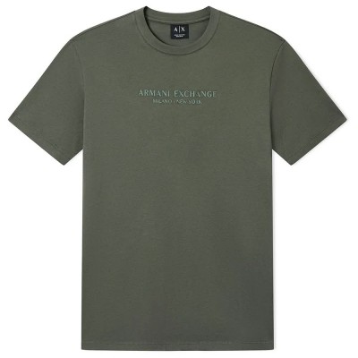 тениска,мъжки,тениски,дамски,тениски,armani,exchange,xm001280,af10361,short,sleeve,t,shirt,green,(chimera)