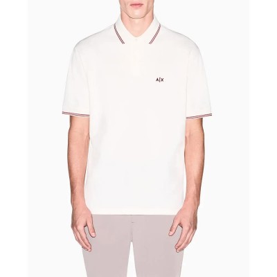 дамски,блузи,с,яка,мъжки,блузи,с,яка,armani,exchange,xm001287,af17321,short,sleeve,polo,beige,(cream)