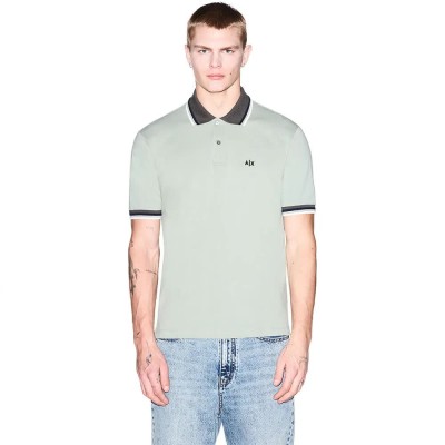дамски,блузи,с,яка,мъжки,блузи,с,яка,armani,exchange,xm002329,af13026,short,sleeve,polo,green,(hedge,green)