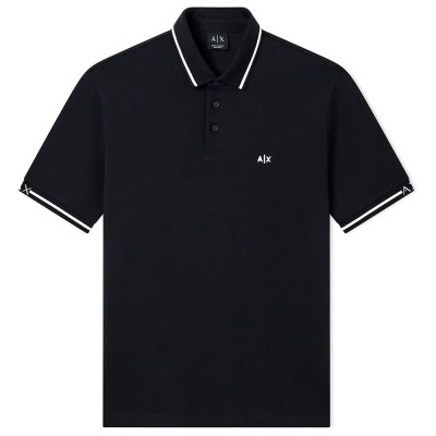 дамски,блузи,с,яка,мъжки,блузи,с,яка,armani,exchange,xm002356,af13026,polo,black,(deep,navy)