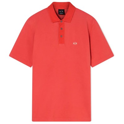дамски,блузи,с,яка,мъжки,блузи,с,яка,armani,exchange,xm002408,af13055,polo,red,(rose,of,sharon)