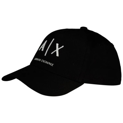 бейзболна,шапка,всички,шапки,armani,exchange,xm002696,af15502,baseball,cap,black,(black,off,white)