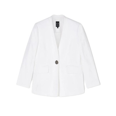 сако,дамски,сака,armani,exchange,xw001985,af21530,blazer,white,(optic,white)