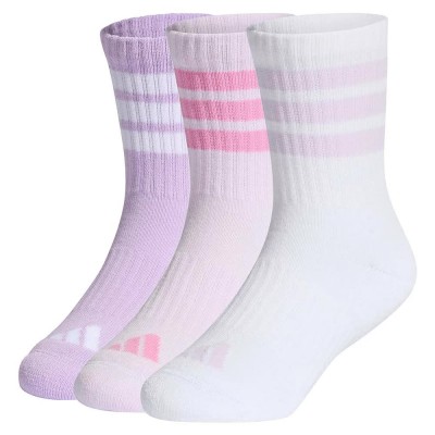 чорапи,мъжки,чорапи,дамски,чорапи,adidas,3,stripes,cushioned,sportswear,crew,socks,3,units,multicolor,(powder,plum,white,ice,lavender)