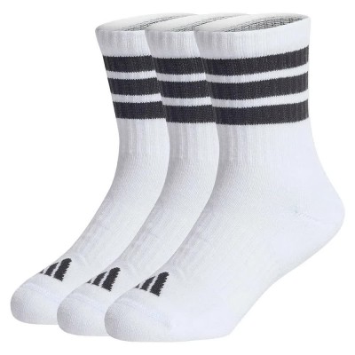 чорапи,мъжки,чорапи,дамски,чорапи,adidas,3,stripes,cushioned,sportswear,crew,socks,3,units,white,(white,black,black)
