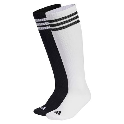 чорапи,мъжки,чорапи,дамски,чорапи,adidas,3,stripes,knee,socks,2,units,white,black,(white,black,black,white)