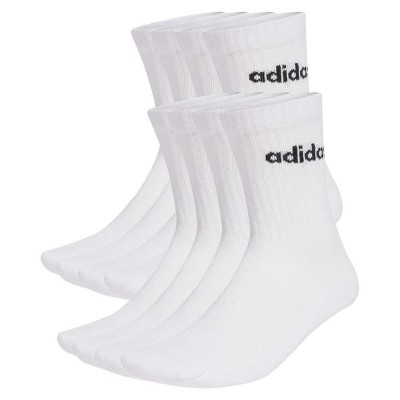 чорапи,мъжки,чорапи,дамски,чорапи,adidas,linear,cushioned,crew,socks,10,units,white,(white,black)