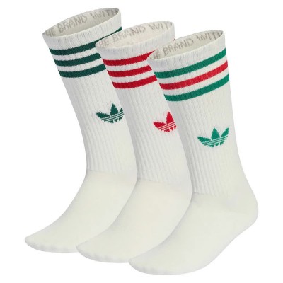 чорапи,мъжки,чорапи,дамски,чорапи,adidas,originals,3,stripes,high,crew,socks,3,units,white,(off,white,off,white,off,white)