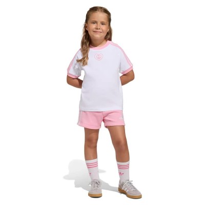 детски,екипи,adidas,originals,disney,short,t,shirt,set,white,pink,(white,light,pink)