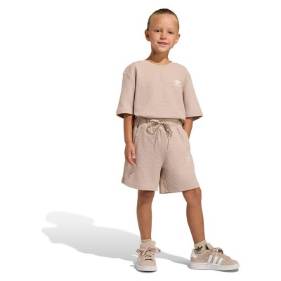 детски,екипи,adidas,originals,loose,waffle,short,t,shirt,set,beige,(stone,khaki)