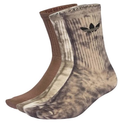 чорапи,мъжки,чорапи,дамски,чорапи,adidas,originals,tie,dye,crew,socks,3,units,brown,(utility,black,off,white,earth,strata)