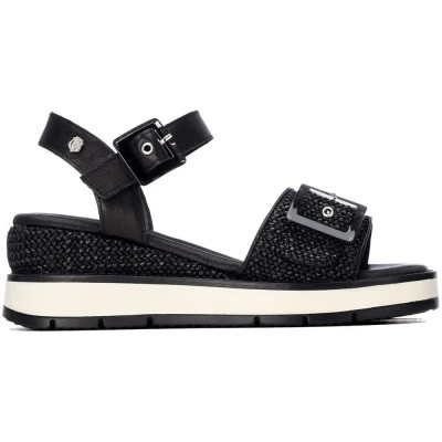 сандали,на,платформа,дамски,сандали,и,чехли,carmela,163217,wedge,sandals,black,(black)
