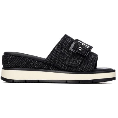 сандали,на,платформа,дамски,сандали,и,чехли,carmela,163218,wedge,sandals,black,(black)