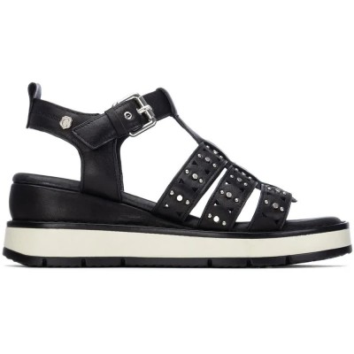 сандали,на,платформа,дамски,сандали,и,чехли,carmela,163252,wedge,sandals,black,(black)