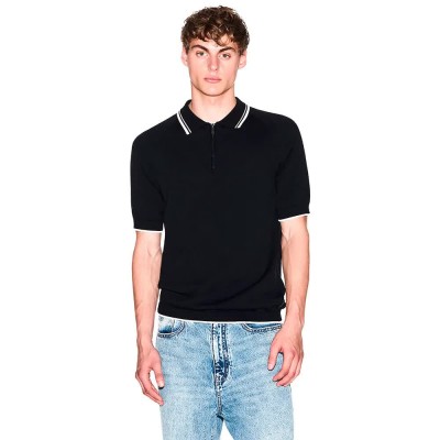 дамски,блузи,с,яка,мъжки,блузи,с,яка,armani,exchange,xm001977,af20139,long,sleeve,polo,black,(black)