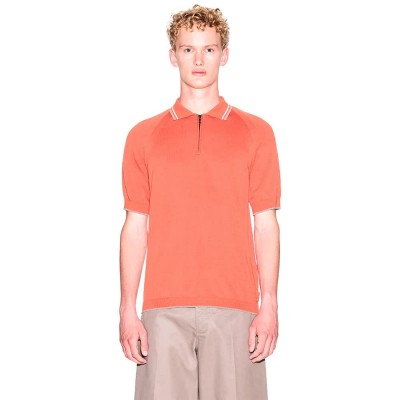 дамски,блузи,с,яка,мъжки,блузи,с,яка,armani,exchange,xm001977,af20139,long,sleeve,polo,orange,(orange,rust)