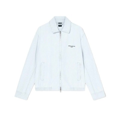 яке,мъжки,якета,дамски,якета,и,палта,armani,exchange,xm002123,af22401,jacket,white,(blue,white,stripes)