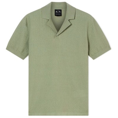 дамски,блузи,с,яка,мъжки,блузи,с,яка,armani,exchange,xm002165,af20139,long,sleeve,polo,green,(hedge,green)