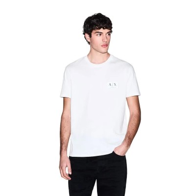 тениска,мъжки,тениски,дамски,тениски,armani,exchange,xm002178,af12308,short,sleeve,t,shirt,white,(off,white)