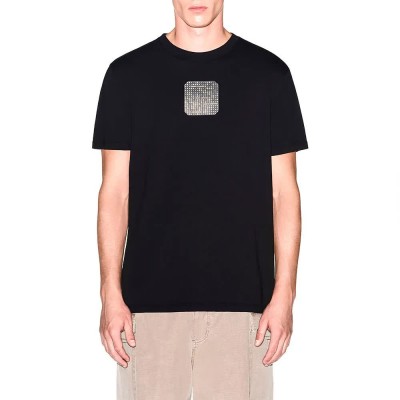 тениска,мъжки,тениски,дамски,тениски,armani,exchange,xm002230,af12308,short,sleeve,t,shirt,black,(black)