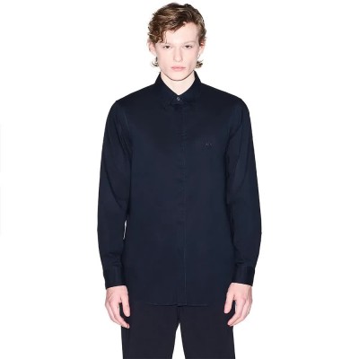 риза,с,дълъг,ръкав,дамски,ризи,мъжки,ризи,armani,exchange,xm002319,af24533,long,sleeve,shirt,blue,(deep,navy)