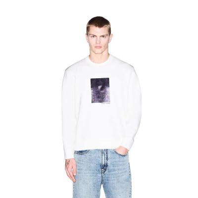 блуза,мъжки,пуловери,armani,exchange,xm002394,af19936,sweatshirt,white,(off,white)