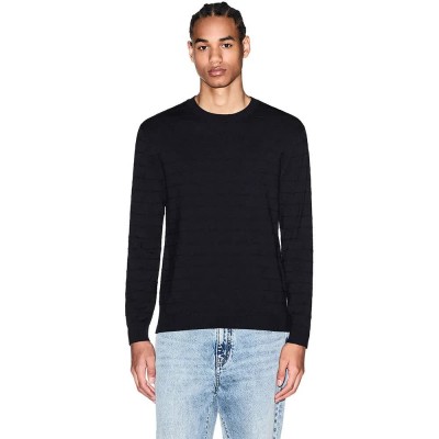 суичър,мъжки,пуловери,armani,exchange,xm002435,af10454,hoodie,black,(deep,navy,rhombus)