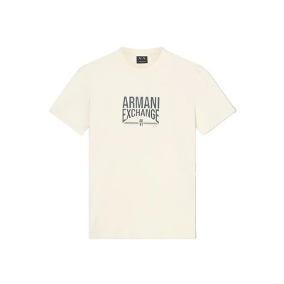 тениска,мъжки,тениски,дамски,тениски,armani,exchange,xm002452,af10334,t,shirt,beige,(cream)