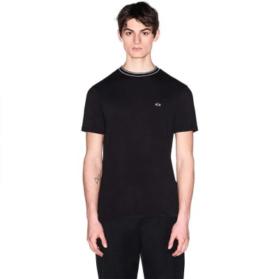 тениска,мъжки,тениски,дамски,тениски,armani,exchange,xm002484,af21936,short,sleeve,t,shirt,black,(black)