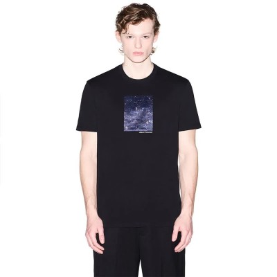 тениска,мъжки,тениски,дамски,тениски,armani,exchange,xm002514,af10356,short,sleeve,t,shirt,black,(black)